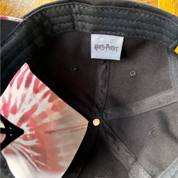 Harry Potter deathly hollow tie dye pink white cap - Picture 7 of 9